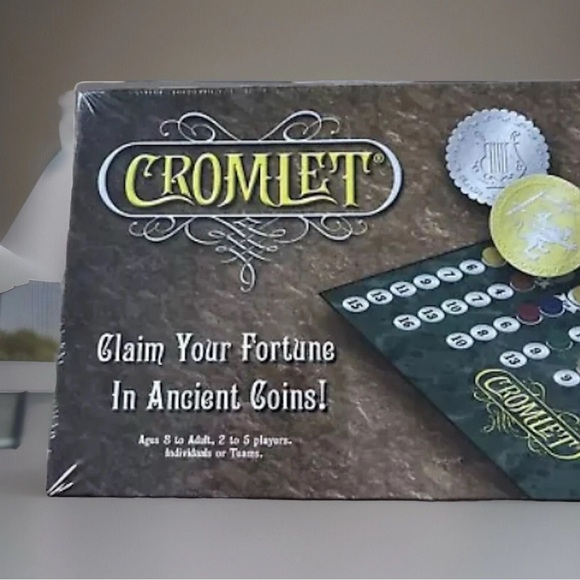 2007 Cromlet Board Card Game "Claim Your Fortune Ancient Coins" by Pywacket. New - Picture 4 of 6
